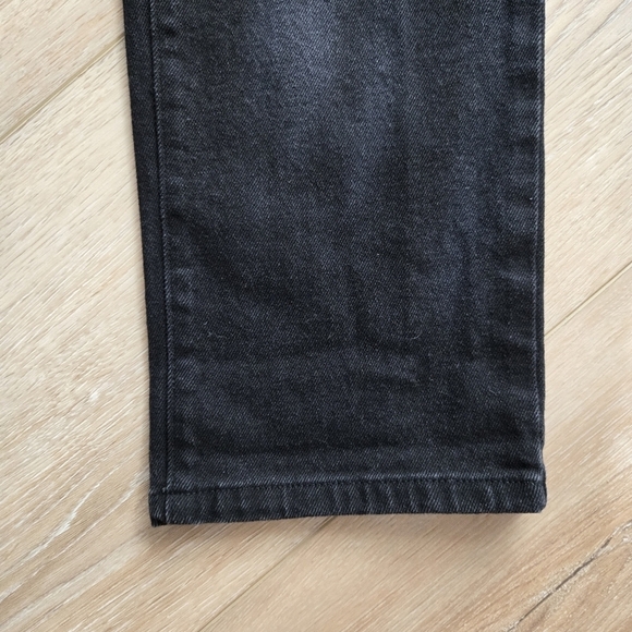 Style & Co Women's 10 Black Straight Leg Denim Blue Jeans EUC - Picture 3 of 12